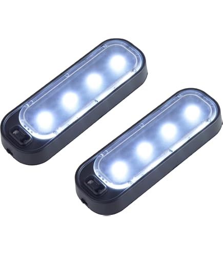 Amazon | カーテシーランプ 2個セット ドアライト サイドドア LED